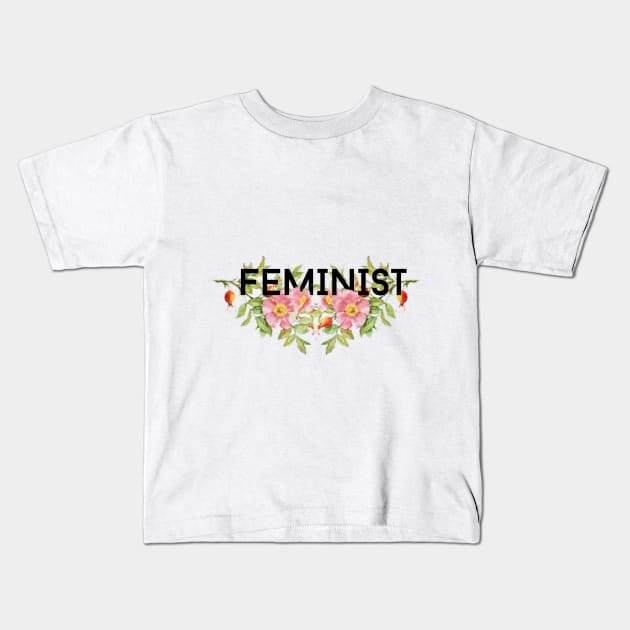 Feminist Kids T-Shirt by amyskhaleesi